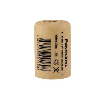 Power-Xtra 1.2V Ni-Mh 4/5SC 1600 Mah Power Type Kağıt Şarjlı Pil