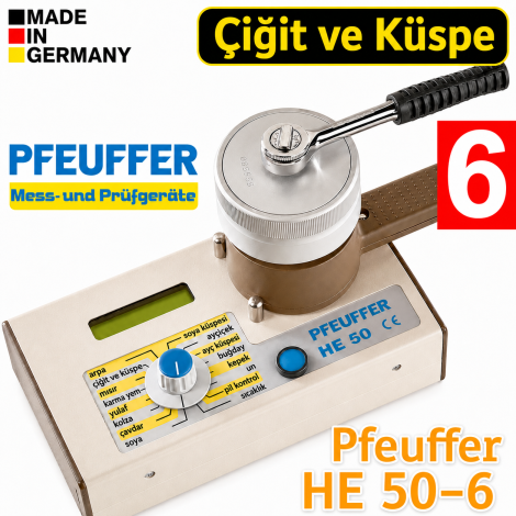 Pfeuffer HE 50-6 Kırmalı Çiğit ve Küspe Nem Ölçer