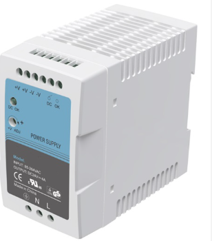 SLİM Ray Montaj AC-DC (SMPS) Adaptörler 24V 3.2A 75W