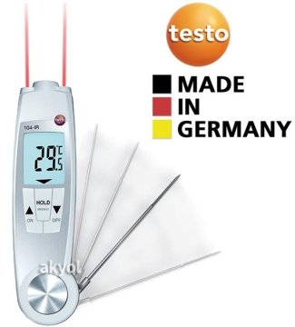 Testo 104-IR Hem Problu Hem Lazerli Gıda Termometresi