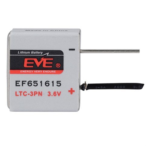 EVE 3.6V EF651615 2Pinli Yan Lithium Pil