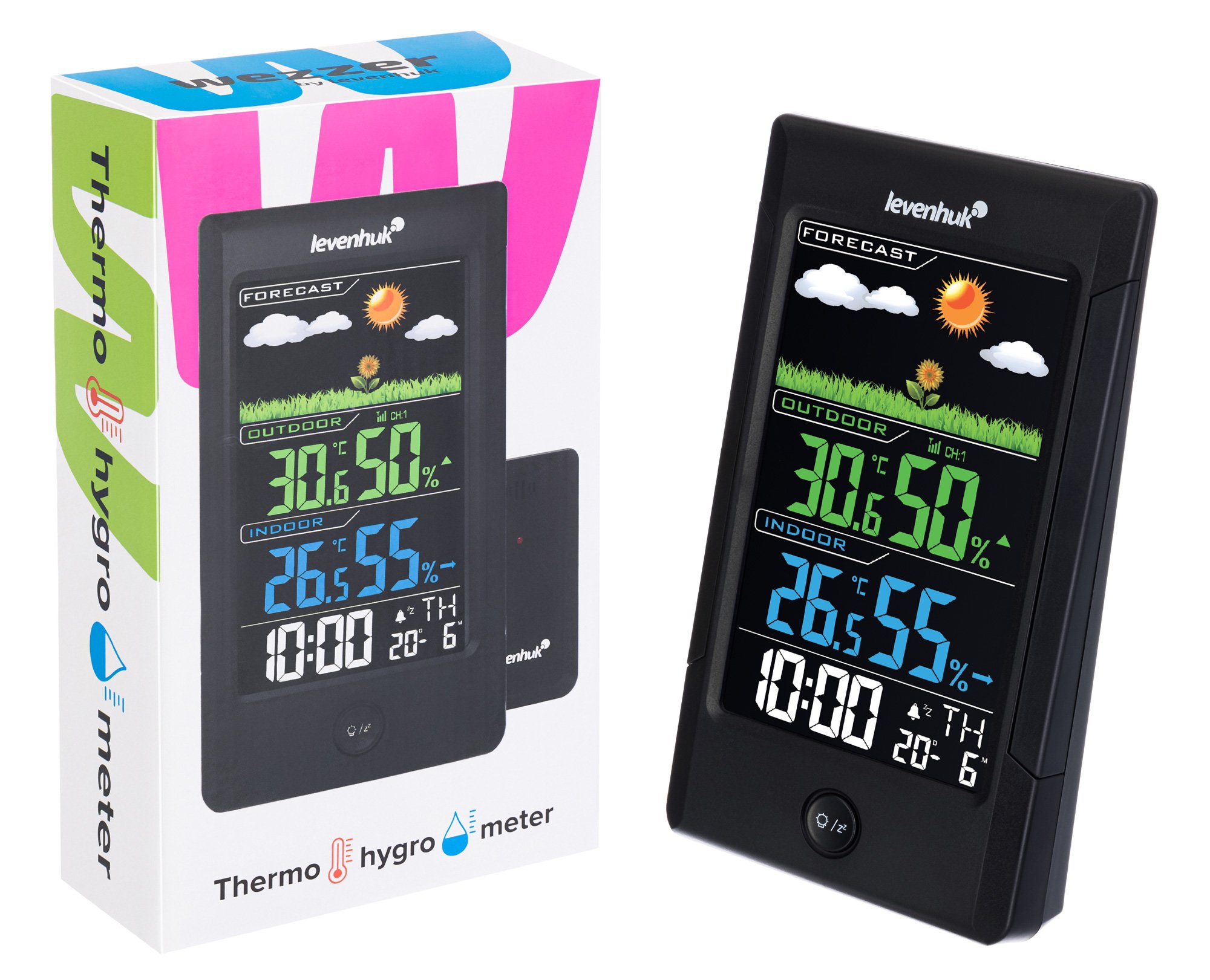 Levenhuk Wezzer Teo TH40 Termo Higrometre