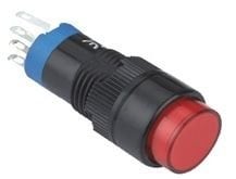 Ø12mm LAS2-AY-D-R Kırmızı Sinyal Lambası 24V LED'li