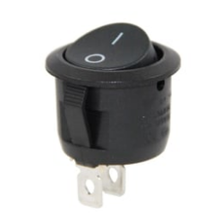 YAYLI Yuvarlak Işıksız Anahtar (ON)-OFF 2P  IC-133-2