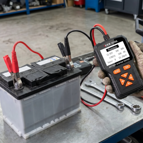 VICTOR 3025A Dijital Akü Test Cihazı | 12V / 24V