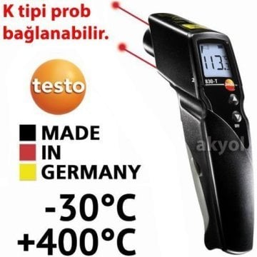 Testo 830-T2 Çift Lazerli Termometre