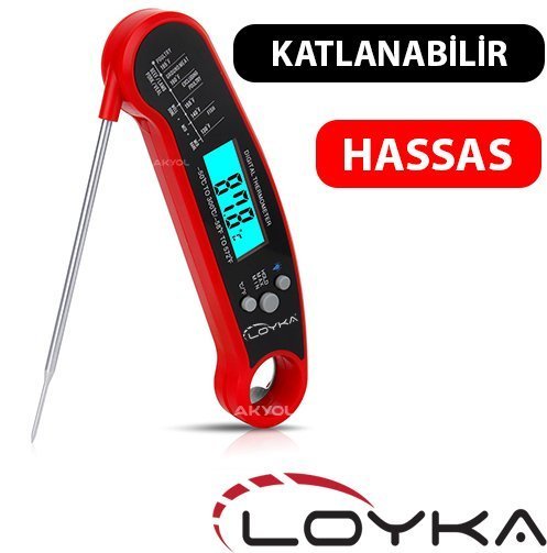 INNO 502 Katlanabilir Problu Mutfak Termometresi (Kalibre Edilebilir)