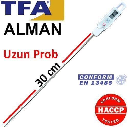 TFA 30.1058.02 Uzun Problu Çubuk Termometre