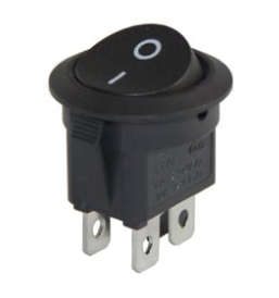Yuvarlak Işıksız Anahtar ON-OFF 4P  IC-133-4