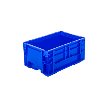 Yanları ve altı kapalı kasa  R-KLT-3215    Dış ebatları: 200x300x147 mm