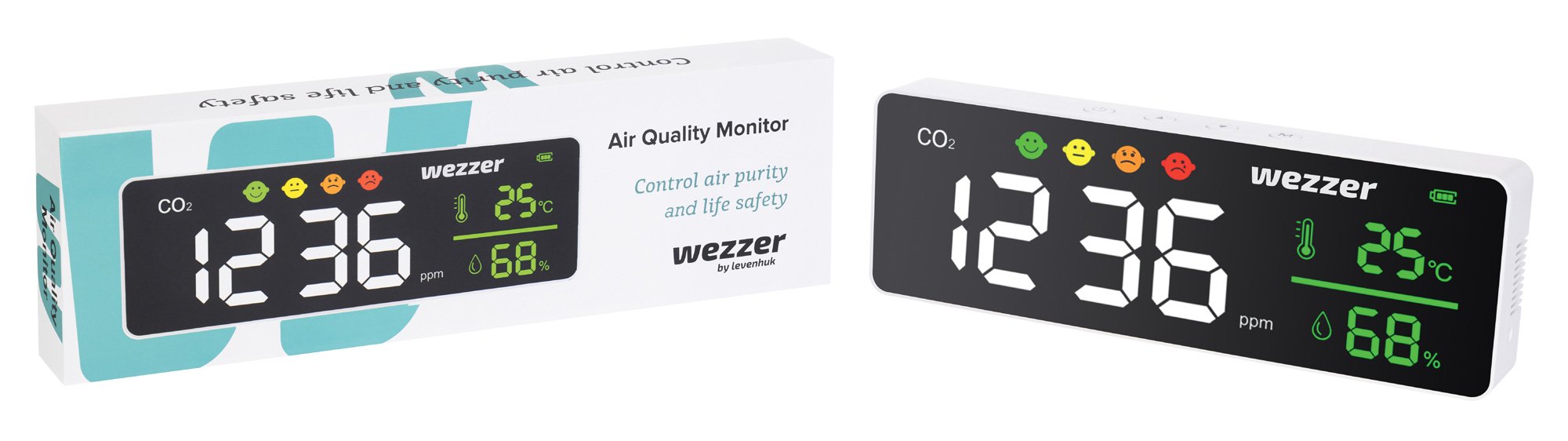 Levenhuk Wezzer Air MC50 Hava Kalitesi Monitörü