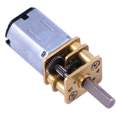 N20 12V DC 100 RPM Mikro Metal  Redüktörlü Motor