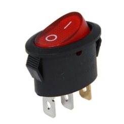 Oval Işıklı Anahtar ON-OFF 3P  IC-134B