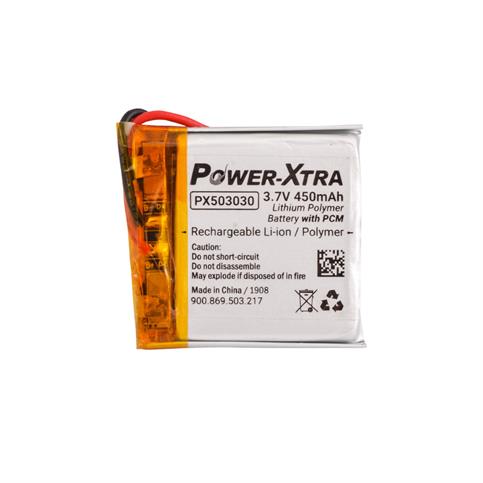 Power-Xtra PX503030 3.7V 450 mAh Li-Polymer Pil (Devreli/1.5A)