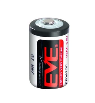 Eve ER14250 - 1/2AA Size - 3.6V  Lithium Pil