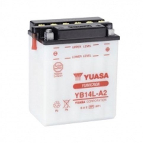 Yuasa YB14L-A2 12V 14 Ah Yumicron Motosiklet Aküsü