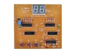 0-99 Yukarı- Aşağı Sayıcı K-53-2 Hazır Kit