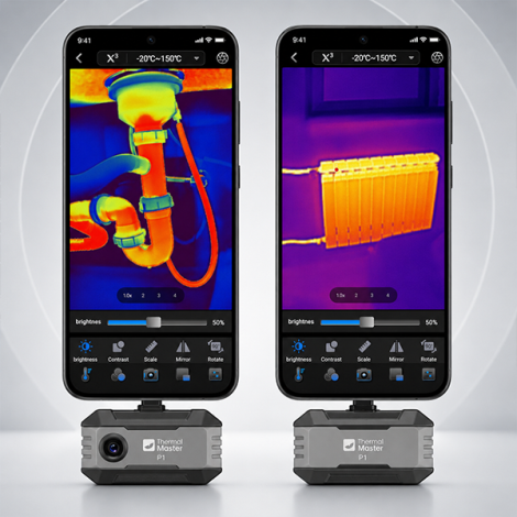 Thermal Master P1 Akıllı Telefonlar İçin Mobil Termal Kamera | iOS ve Android