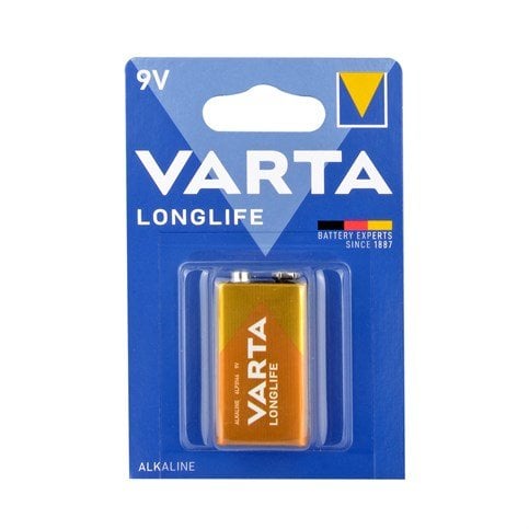 Varta Longlife 9 V Alkalin Pil