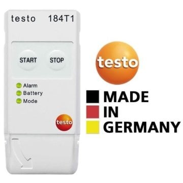 Testo 184-T1 Tek Kullanımlık Sıcaklık Kayıt Cihazı