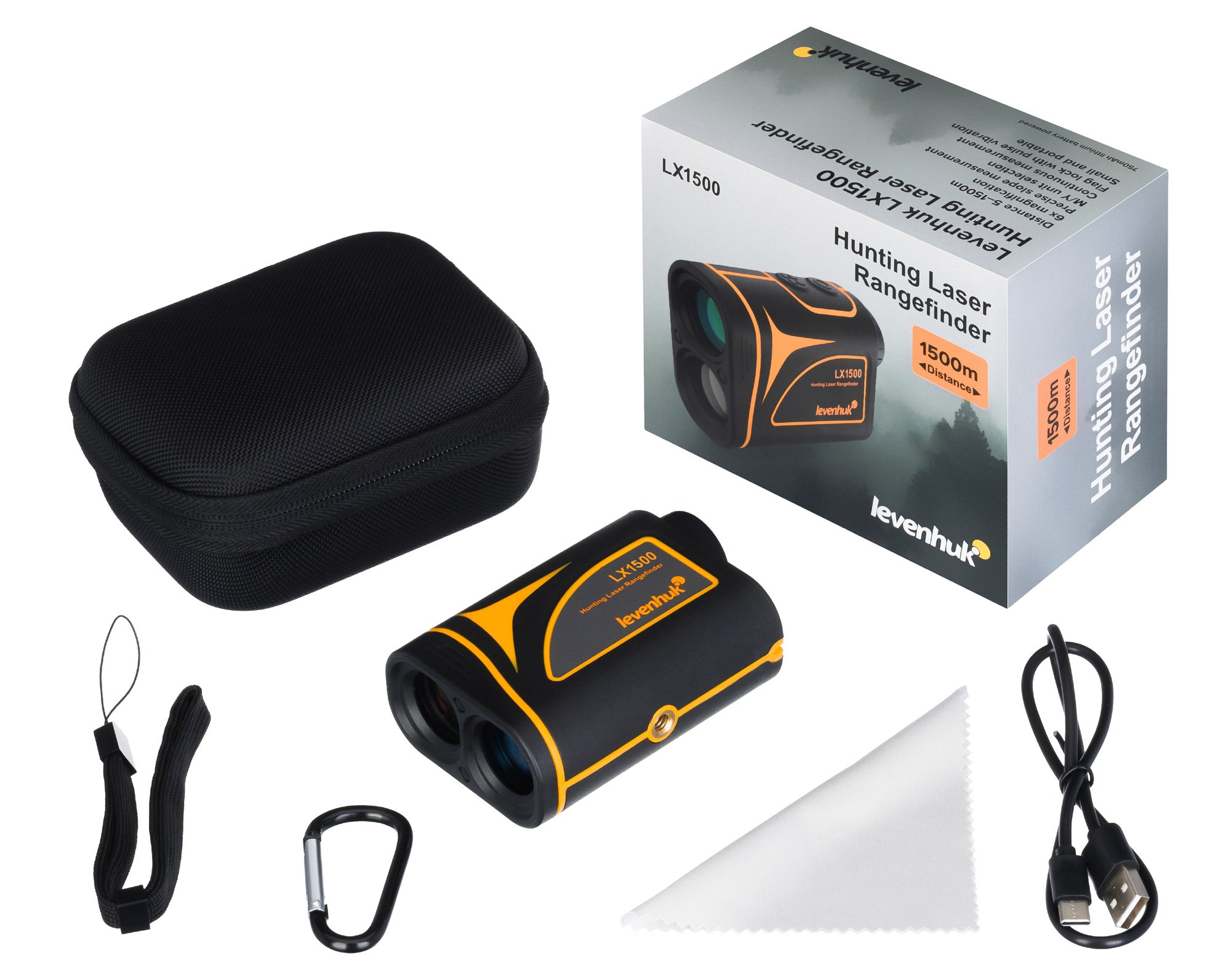 Levenhuk LX1500 Avcılık Lazer Mesafe Ölçer