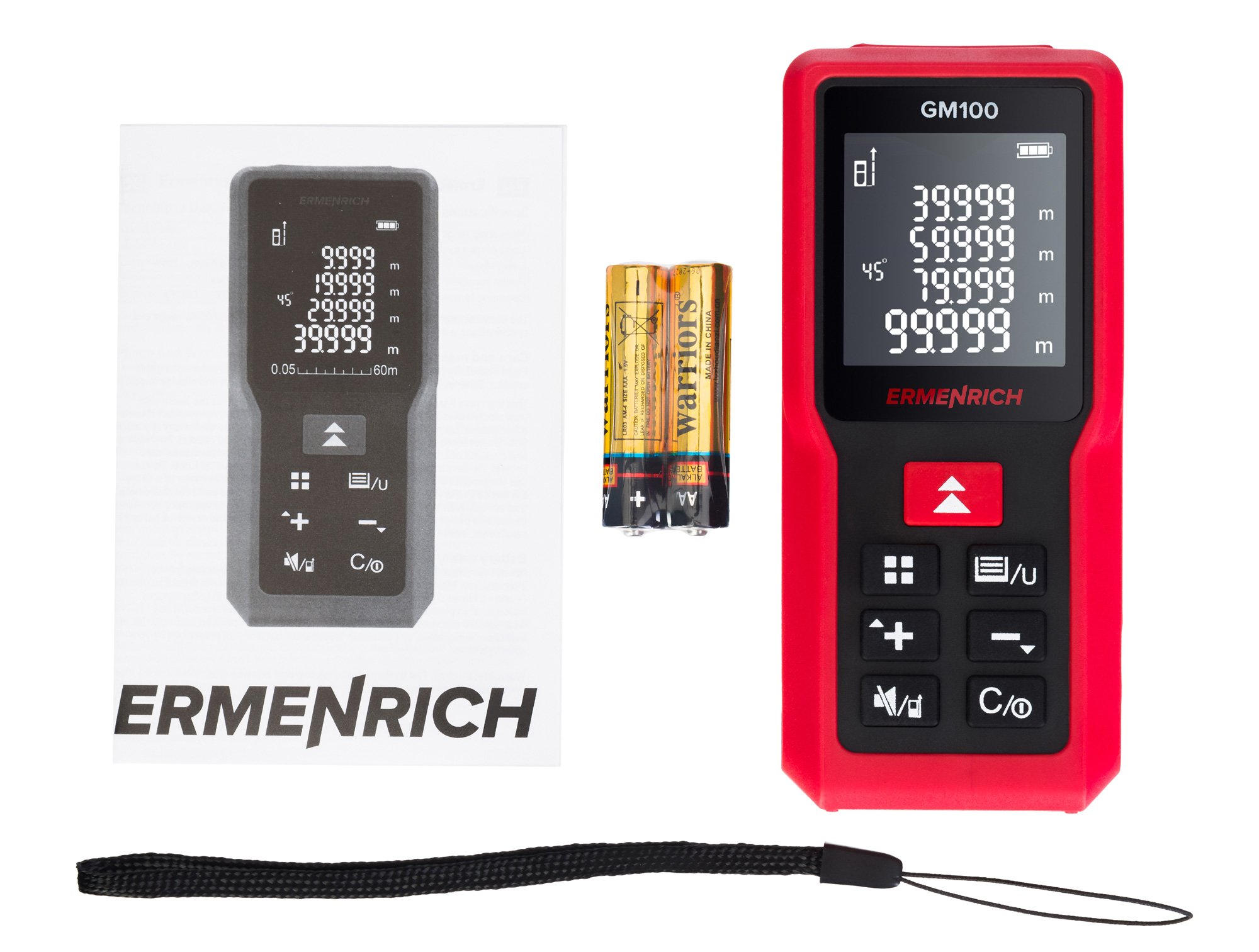 Ermenrich Reel GM100 Lazer Metre