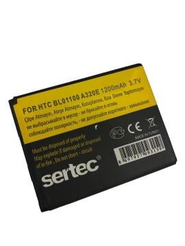 SERTEC - HTC   A320E / Desire C / BA-S850 Uyumlu Batarya