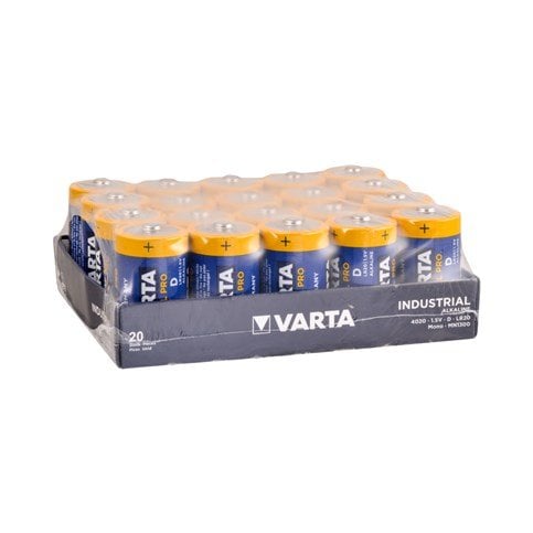 Varta Endüstriyel 20 x D Size Büyük Boy Pil