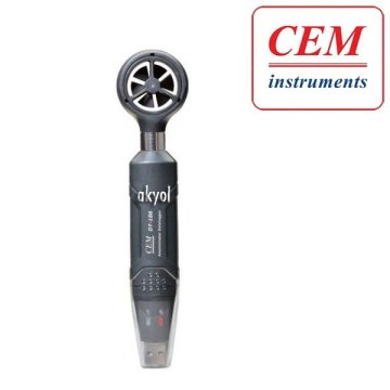 CEM DT186 Rüzgar Hızı Kayıt Cihazı Anemometre