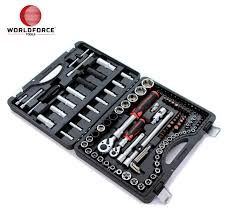 WORLDFORCE  Lokma Takımı 114 Parça S-Ultra 1/4’’-1/2’’ Uzatmalı Cırcır