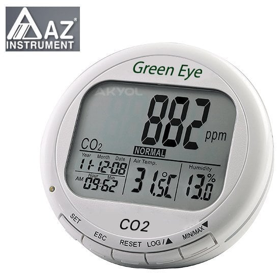 AZ 7798 Karbondioksit Sıcaklık ve Nem Kayıt Cihazı