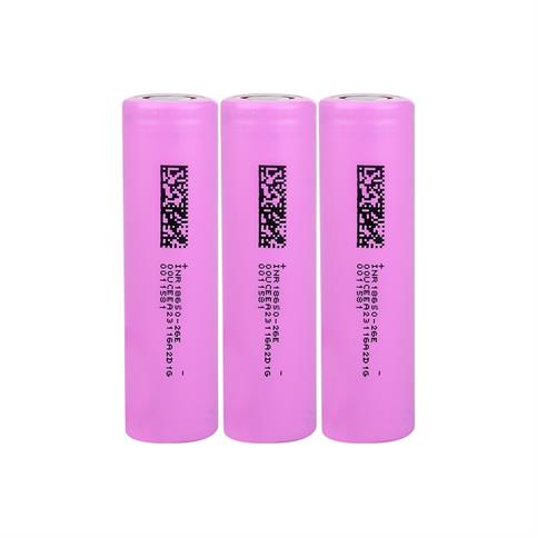 DMEGC INR18650-26E - 3.7V 2600 Mah Li-İon Şarjlı Pil - 7.5A 3 Lü Paket