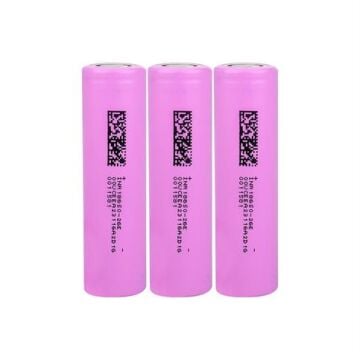 DMEGC INR18650-26E - 3.7V 2600 Mah Li-İon Şarjlı Pil - 7.5A 3 Lü Paket