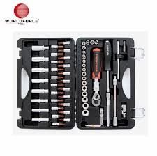 WORLDFORCE  Lokma Takımı 60 Parça S-Ultra 1/4’’ Uzatmalı Cırcır