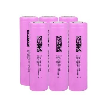 DMEGC INR18650-26E - 3.7V 2600 Mah Li-İon Şarjlı Pil - 7.5A 6 Lı Paket