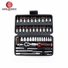 WORLDFORCE  Lokma Takımı 46 Parça S-Ultra 1/4’’