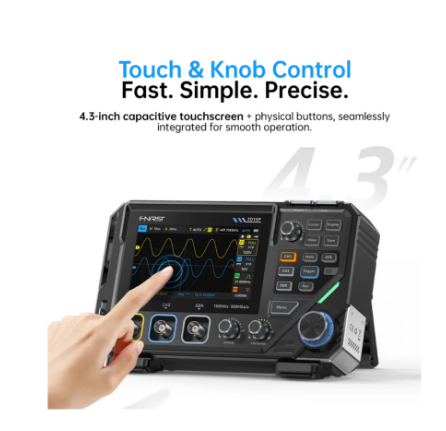 FNIRSI 2D15P 3-in-1 Taşınabilir Osiloskop 100 MHz