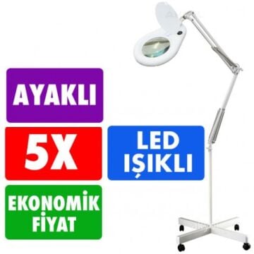 Loyka Tello Led Işıklı Ayaklı Büyüteç 5X