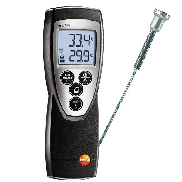Testo 925 Mıknatıs Problu Metal Yüzey Sıcaklık Ölçer Seti