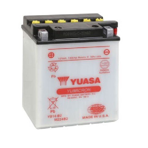 Yuasa YB14-B2 12V 14 Ah Yumicron Motosiklet Aküsü