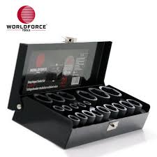 WORLDFORCE  Lokma Seti 20 Parça 1/2” 6 Köşe (8-24, 27, 30, 32mm) Metal Kutu