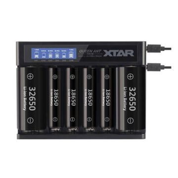 Xtar QUEEN ANT MC6 USB 6 Lı Slot Şarj Cihazı
