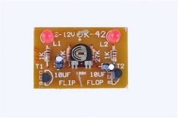 Flip Flop 2 Led.li Frekans Ayarlı K-42 Hazır Kit