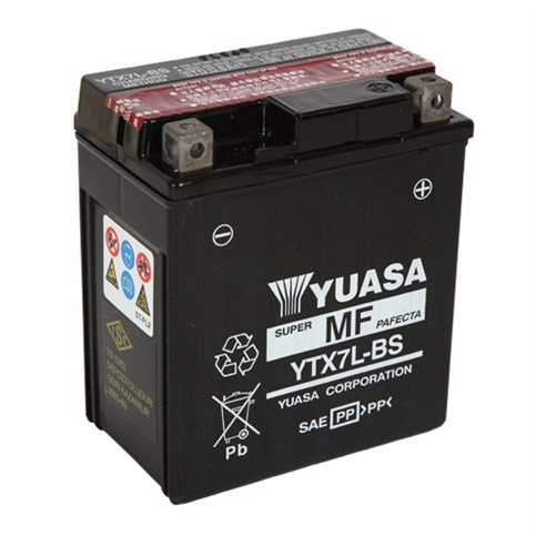 Yuasa YU-YTX7L-BS 12V 6 Ah CCA 100 EN Motosiklet Aküsü