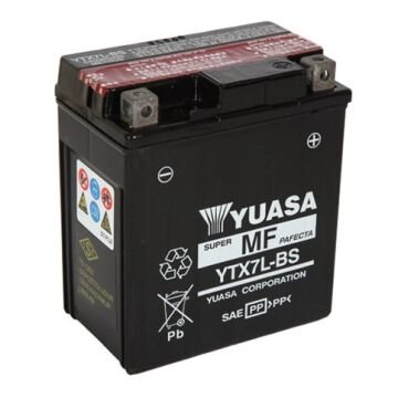 Yuasa YU-YTX7L-BS 12V 6 Ah CCA 100 EN Motosiklet Aküsü