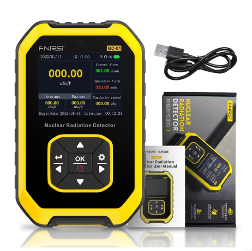 FNIRSI GC-01 Radyasyon Ölçer Geiger Sayacı Nükleer Dedektör