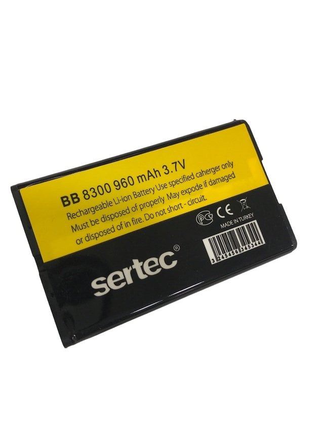 SERTEC - BlackBerry 8300 - 8700 Uyumlu Batarya