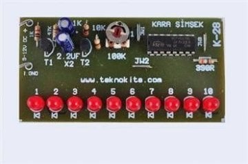 Kara Şimşek (10 Led.li Frekans Ayarlı K-28 Hazır Kit