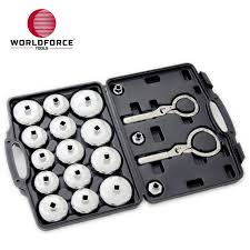 WORLDFORCE  Yağ Filtre Soketi Seti 19 Parça