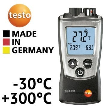 Testo 810 Lazerli Kızılötesi Termometre